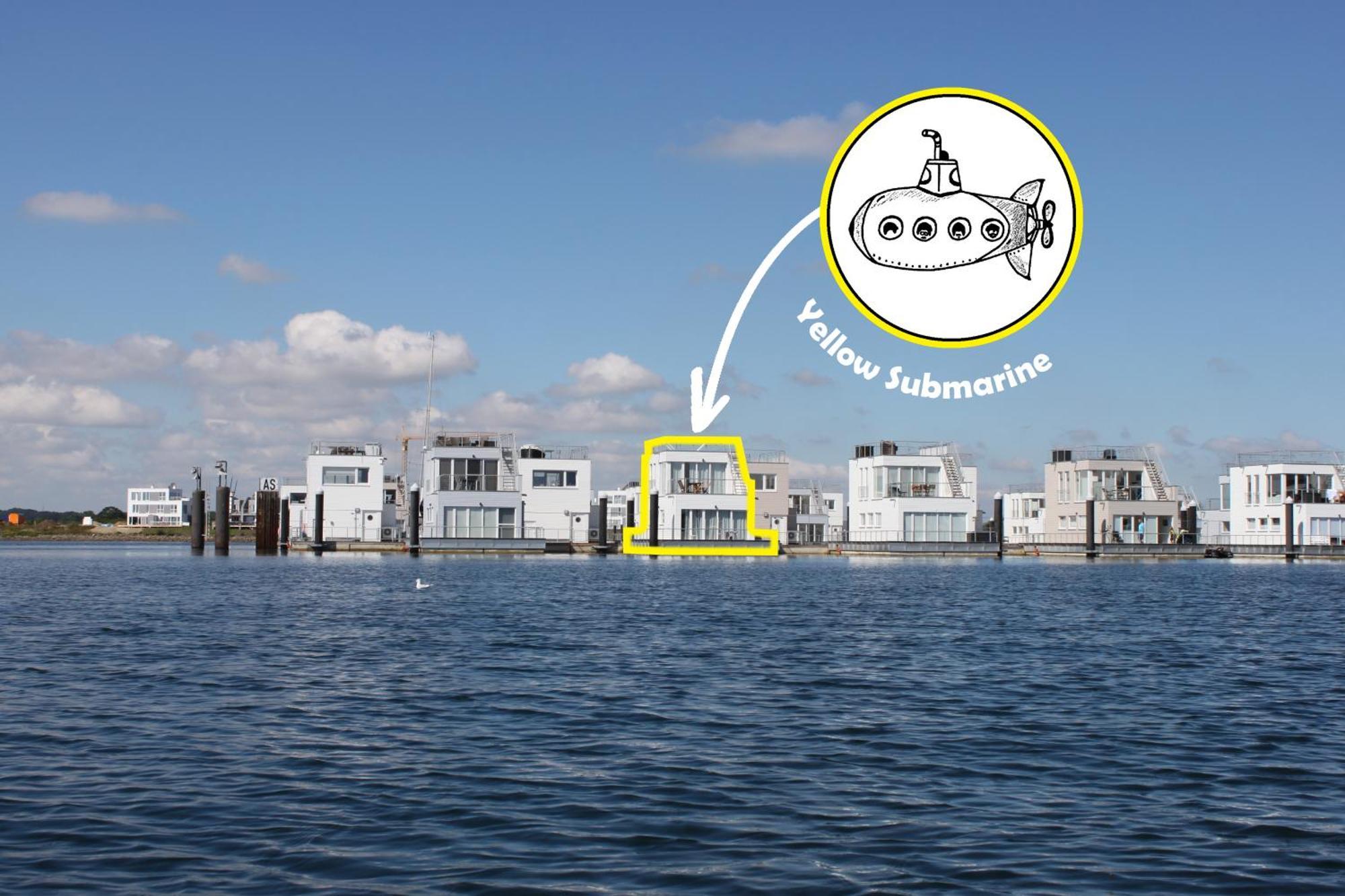 Wasserhaus Yellow Submarine Olpenitz Eksteriør bilde